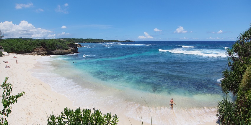 Relax on Dream Beach, where soft sands and crashing waves invite a day of laid-back fun