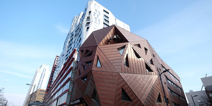 Rotterdam is one of the most modern places to visit near UK for its urban charm.