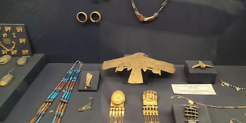 Left wing of the Royal Jewelry Museum, Palace of Fatima al-Zahra', Alexandria, Egypt