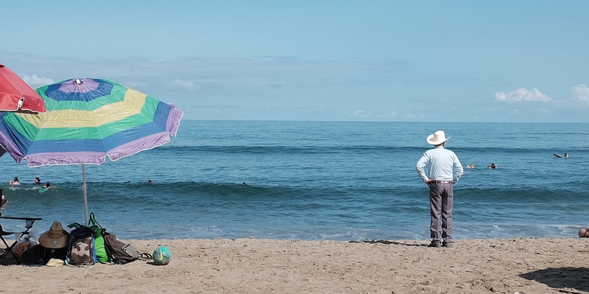 A beach town, known for its surf-friendly waves, bohemian vibe, and scenic coastline.