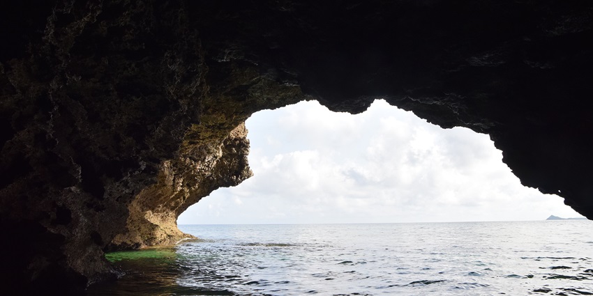 Snorkeling in the glowing Blue Cave is one of the most exciting things to do in Okinawa.