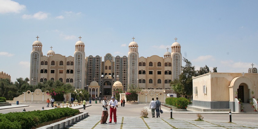 Building for accomodation and administration, Deir Abu Mina, Egypt