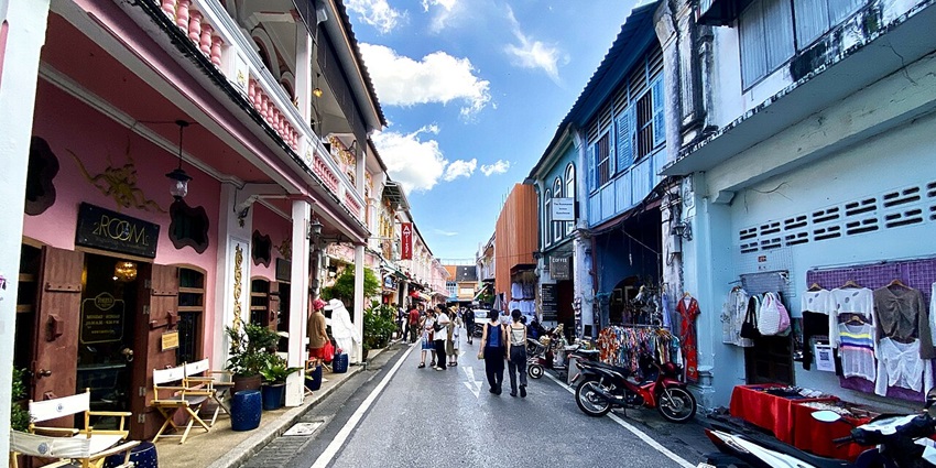 Enjoying Phang Nga Road is one of the top 10 things to do in Phuket Old Town, Thailand.