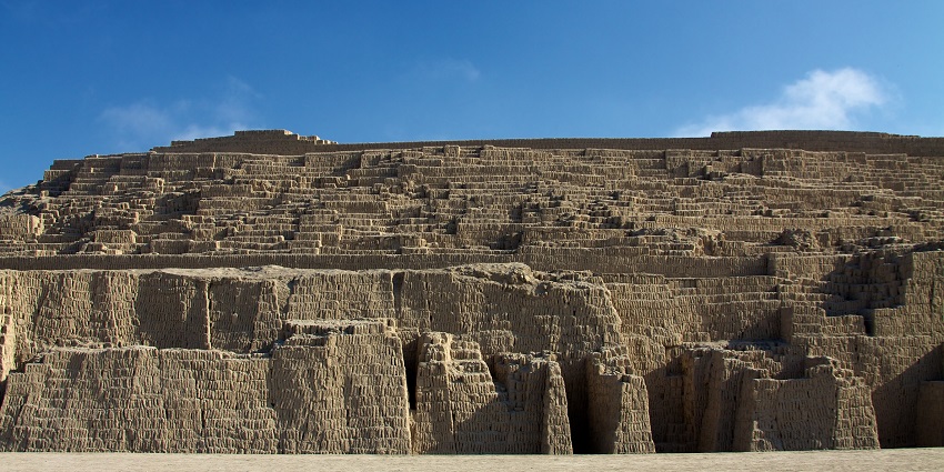 Tour the Huaca Pucllana, an ancient pyramid site and an ideal spot for adventure lovers