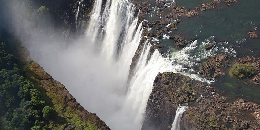 Visit Victoria Falls in Zimbabwe, which is among the places to visit near South Africa.