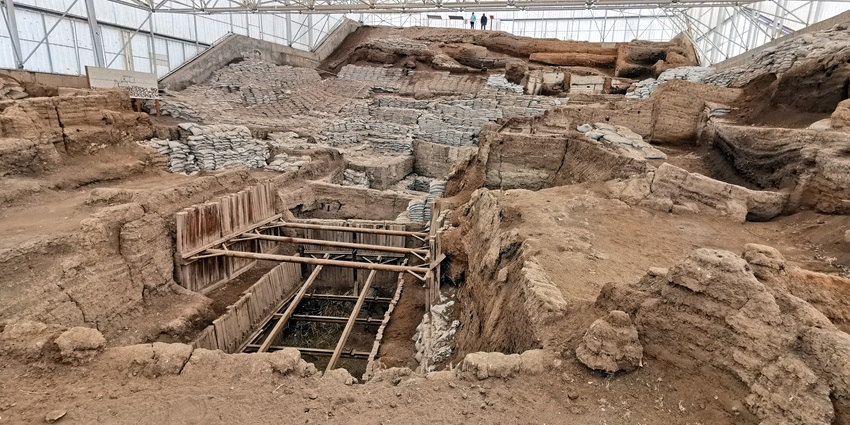 Image of Çatalhöyük, 7400 BC, Konya, Turkey - UNESCO World Heritage Site