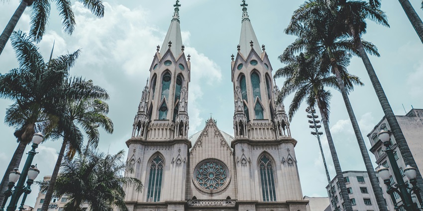 Visiting the Cathedral Basilica Our Lady of Rosario is among the top things to do in Rosario Argentina.