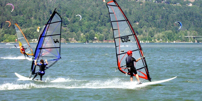One of the most thrilling things to do in American Samoa is windsurfing