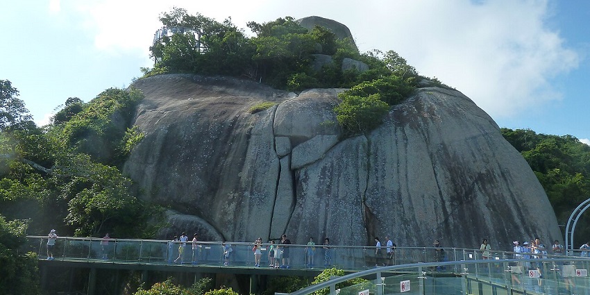 Visiting the Yalong Bay Tropical Paradise Forest Park is one of the top things to do in Sanya in China.