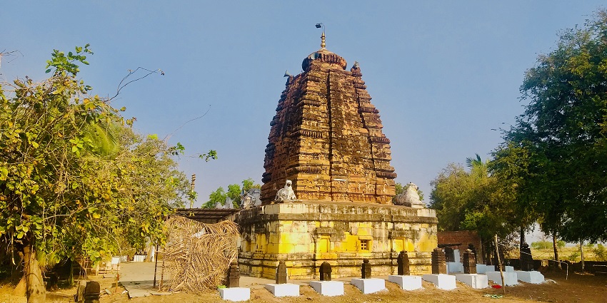 A representative image of the architecture of Shri Baikunthnath Temple, a South Indian Temple