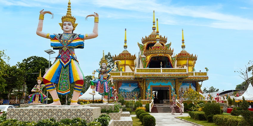 Visit the Kuan Im Goddess Statue, a spiritual and cultural highlight in Thung Song.