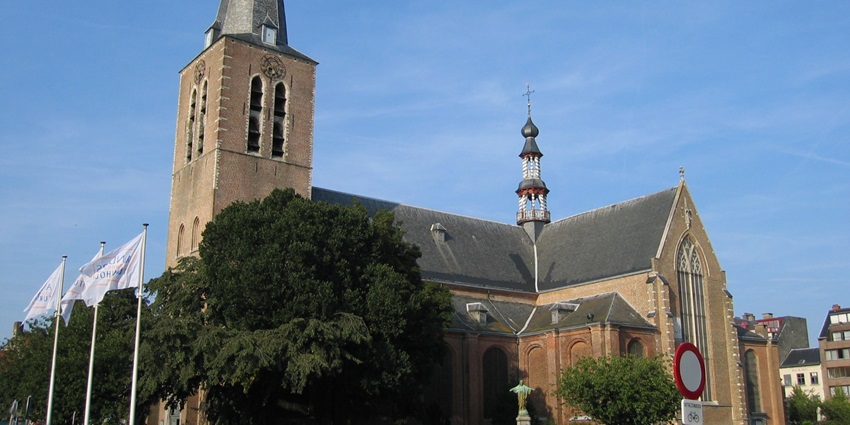 A 19th-century church with neo-Gothic architecture and impressive stained glass windows.