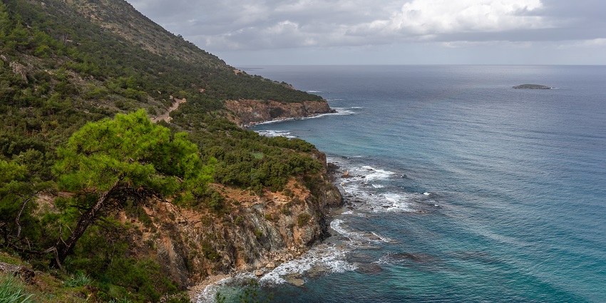 An image of Akamas Peninsula, a natural gem among tourist attractions in Paphos, Cyprus.