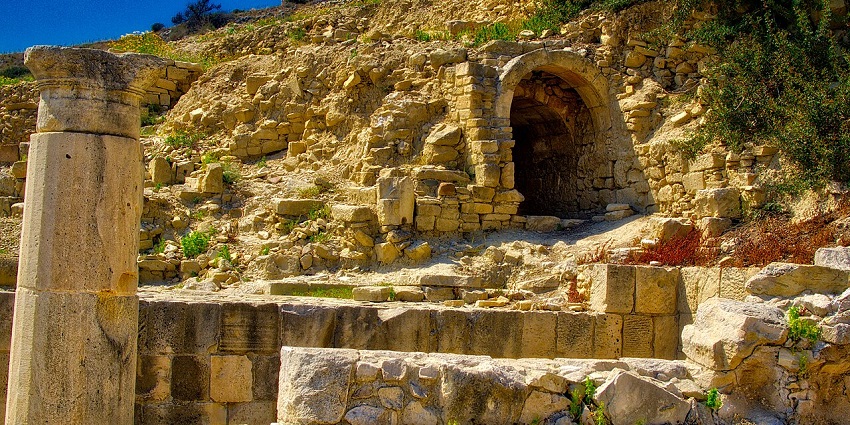 Ancient remnants at Amathus Ruins, ideal for those seeking historic places for Cyprus.