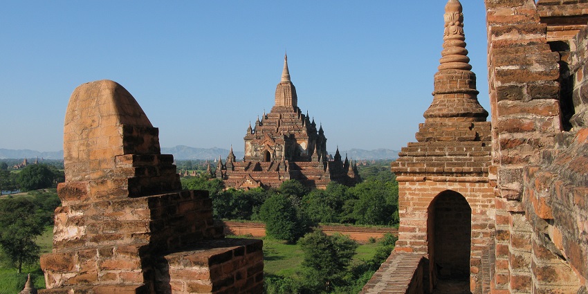 Bagan near Vietnam mesmerises with ancient pagodas, hot air balloons and rural landscapes