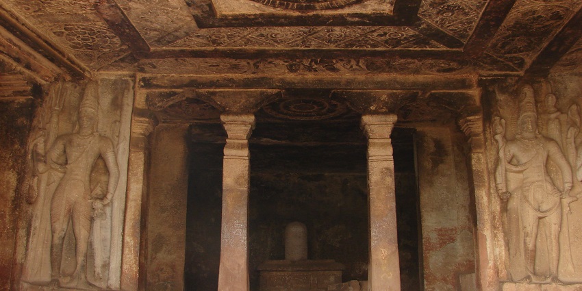 An image of an ancient cave that is very similar to the iconic Baneshwar Cave Temple