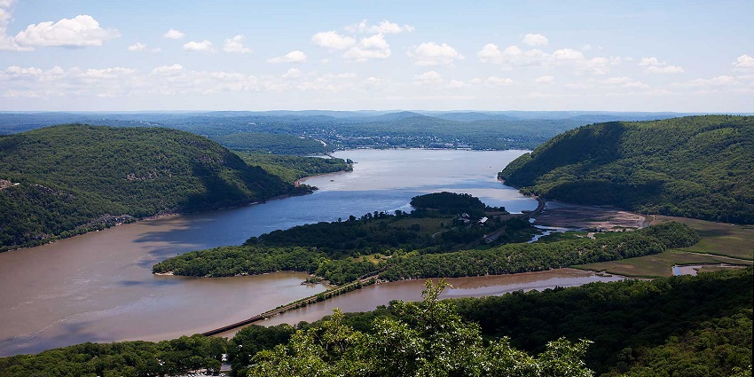 Bear Mountain State Park, with its scenic trails, is one of the places to visit near New York.