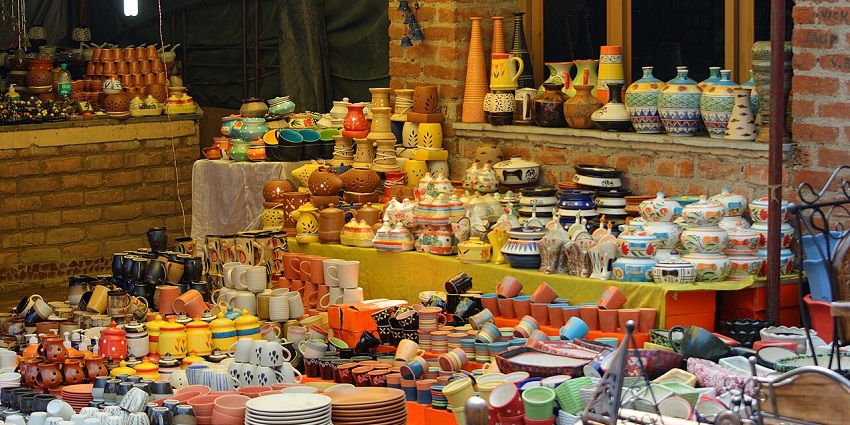 Explore Cartmel's local ceramic shops showcasing the village's artistic charm to all