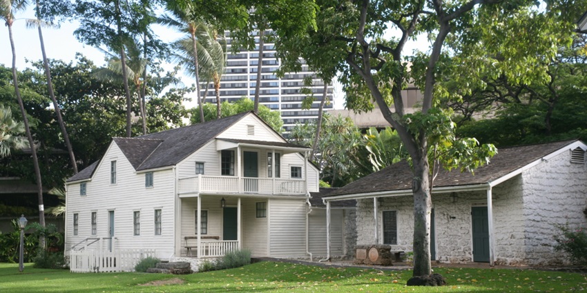 Explore a Western-style missionary home filled with historical artefacts and cultural exhibits.