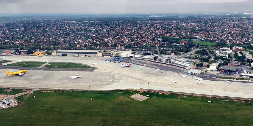 Budapest Ferenc Liszt International Airport, one of the busiest airports in Budapest