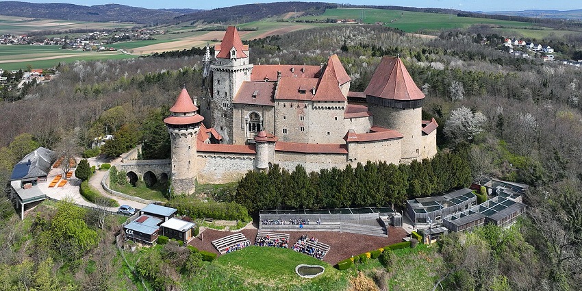A majestic hilltop castle near Vienna is among the most haunted places in Austria.