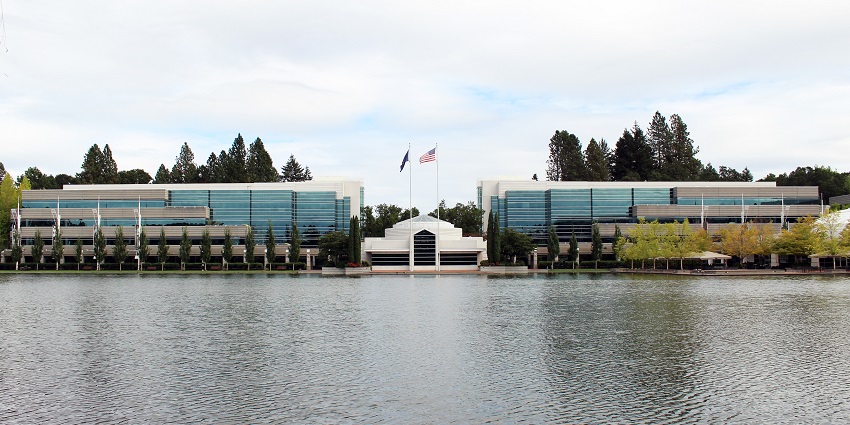 An image of the Nike World Headquarters, one of the best things to see in Beaverton.