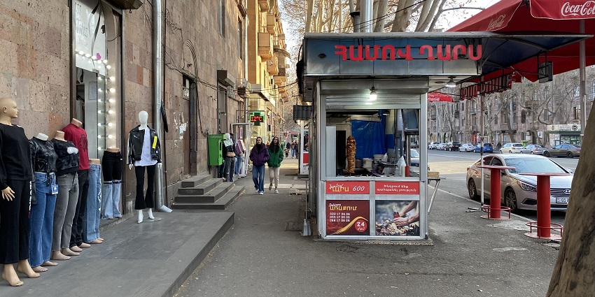 Charming boutiques and contemporary art galleries in Yerevan’s city centre.