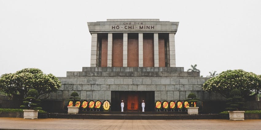 Pay your respects at the Ho Chi Minh Mausoleum which lies near the Imperial Citadel