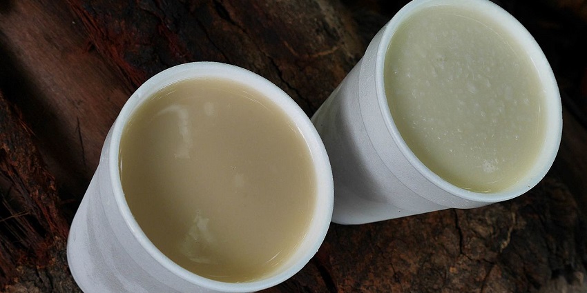 An image showing two chilled glasses of Chicheme, a famous food in Panama.