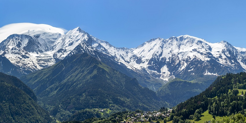Challenge yourself with a guided ascent of Western Europe’s highest peak through glaciers.