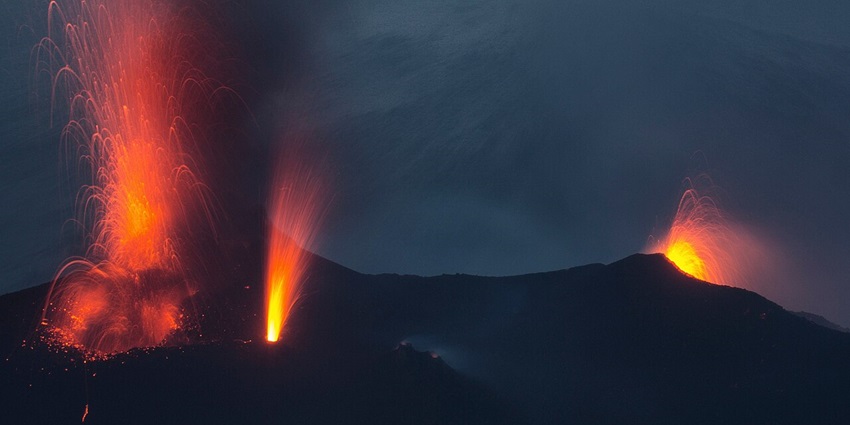 Hike by moonlight up Stromboli’s slopes to witness glowing lava eruptions under the stars.