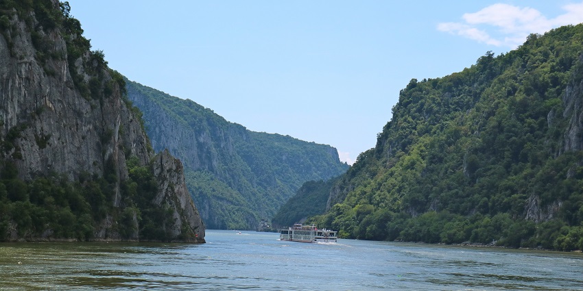 Sail through the dramatic Iron Gates Gorge, framed by towering cliffs and rich historical landmarks, among the best things to do in Serbia.