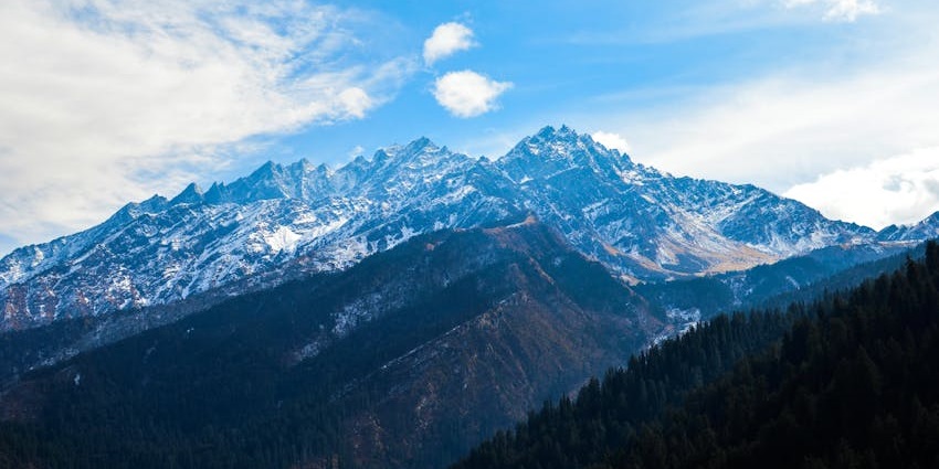 Scenic view of Daman, one of the most peaceful hill stations in Nepal.