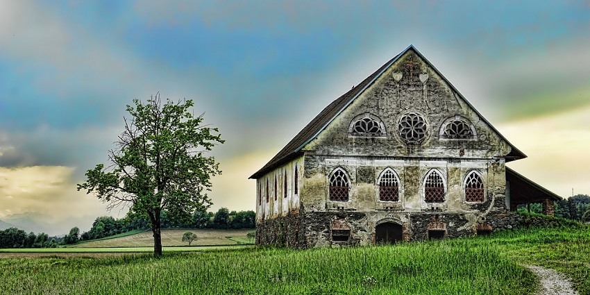 An image of a place resembling the Basing House, a popular place in Basingstoke.