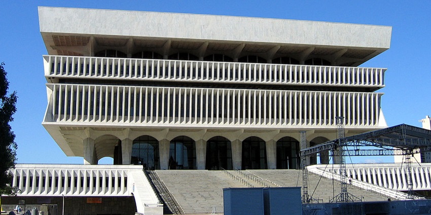 An image of the New York State Museum, a place to visit among the best things to do in Albany.