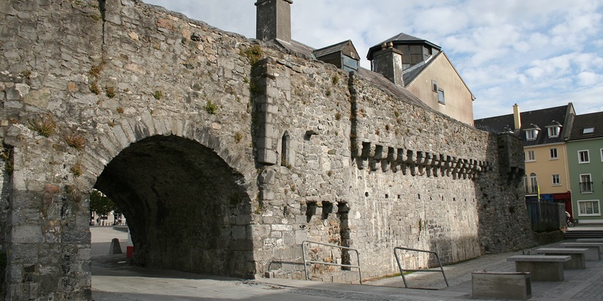See remnants of the medieval walls and iconic Spanish Arch along the scenic River Corrib.