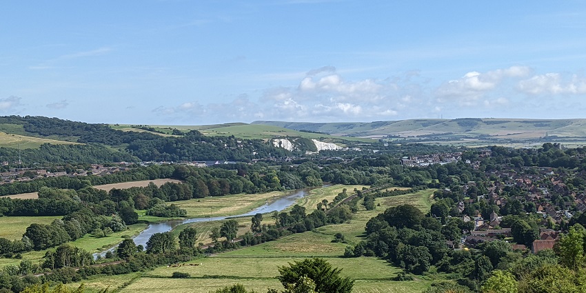 Take a scenic hike or bike ride through the rolling hills and dramatic cliffs of South Downs.