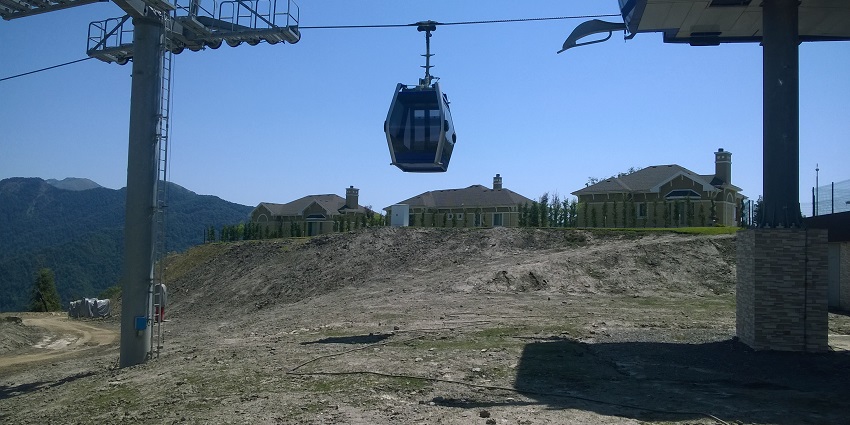 Tufandag’s cable has mountain views, which are among the top things to see in Gabala.