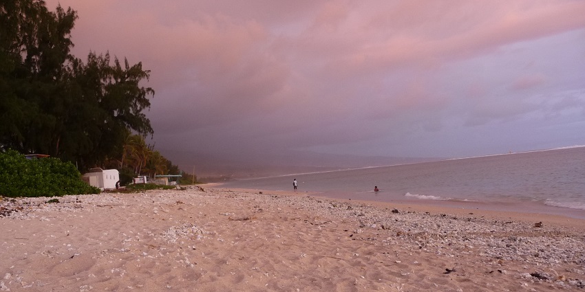Witness a picturesque sunrise at the famous Saline Beach with beautiful ocean views.