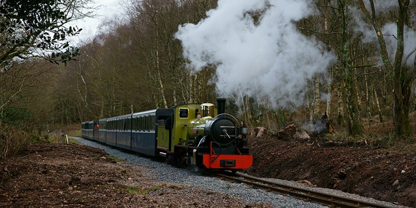 Ride a heritage steam train through beautiful valleys and woodlands in the western Lake District.