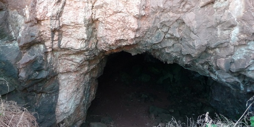 A picture of Dark Cave’s stalactites, and hidden pools, a thrilling stop for Things to Do in Barbuda