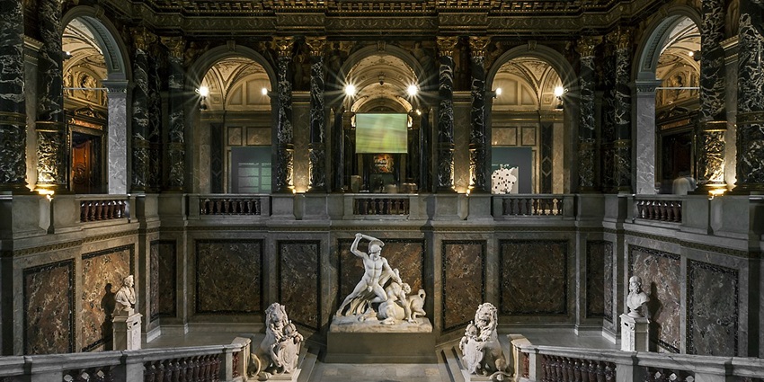 An Image of Kunsthistorisches Museum’s hall, one of the popular things to do in Austria in November.