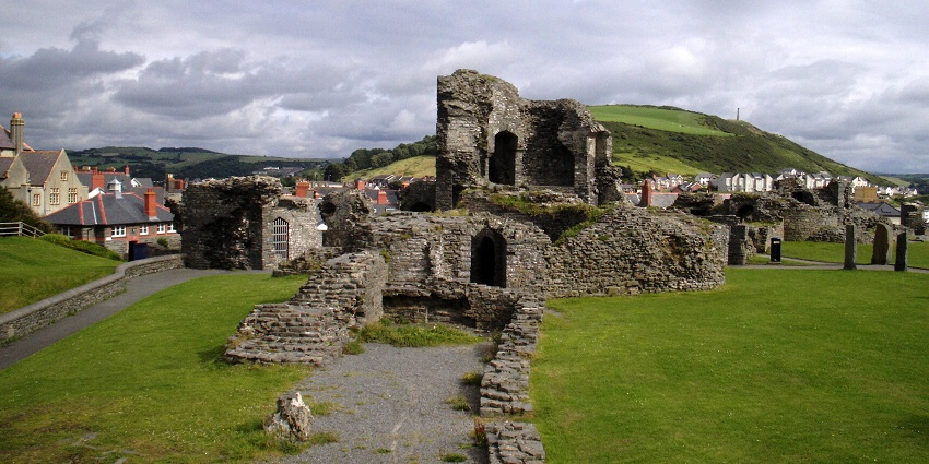 Exploring the Ruins of the Castle, among the top things to do in Aberystwyth.