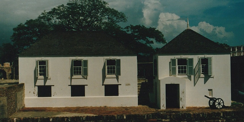 Historic Fort in Port Royal, among the most haunted places in Jamaica to explore.
