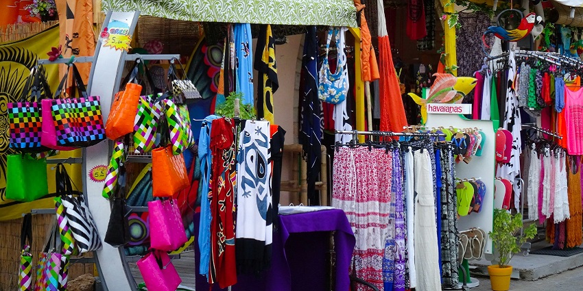 Exploring street shopping in Vizag at Gajuwaka Market for clothes and essentials.