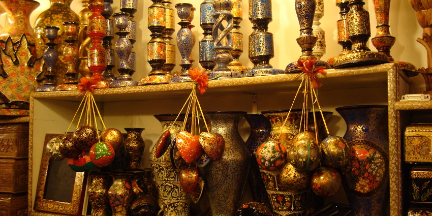 An Image of Hand-carved statues, traditional handicraft items to buy in Nepal.
