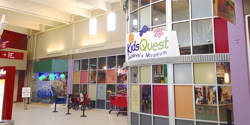 Fun exhibits at KidsQuest Museum, one of the Famous things to do in Bellevue WA.