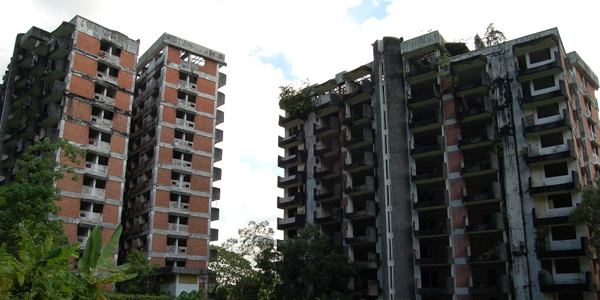View the ruins of Highland Towers, the site of a tragic collapse and now reputedly one of the most haunted places in Malaysia.