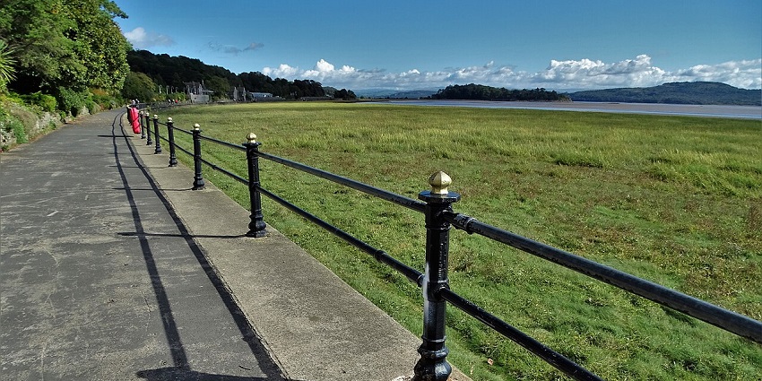 Hike to the summit of Hampsfell for spectacular views over Grange-over-Sands in Cartmel