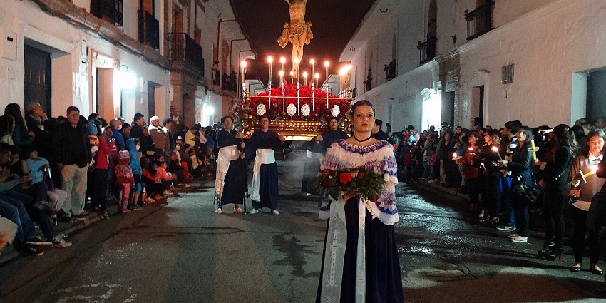 Holy Week in Popayán, a significant event among the religious festivals in Colombia.